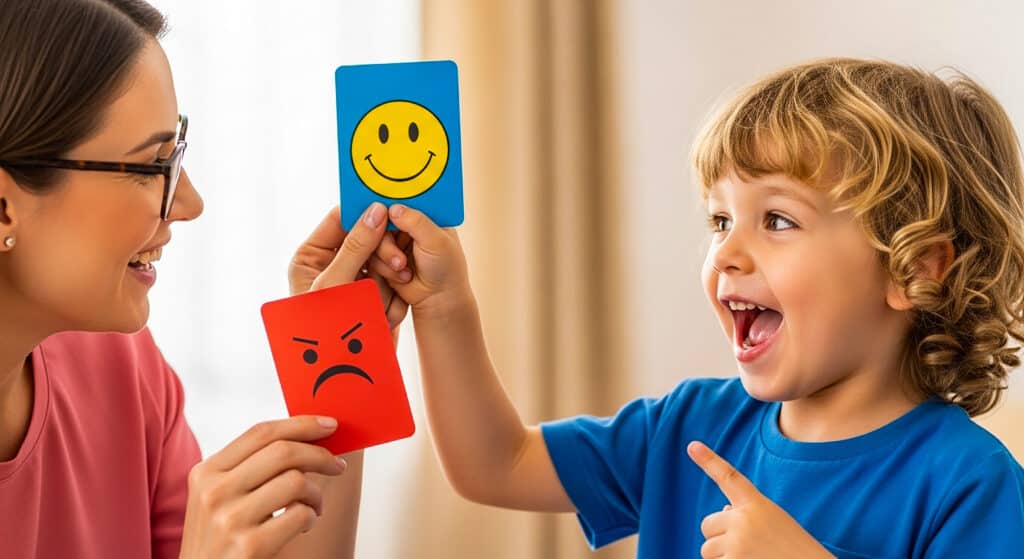 Apprentissage de l'enfant dans la gestion de ses émotions
